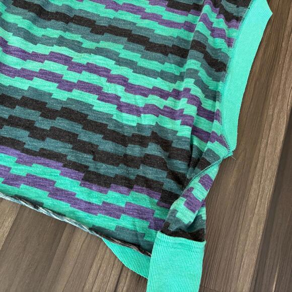 Free People Movement My Time Slouchy Top Shirt Tee Green Size Small Sleeveless - Picture 5 of 7